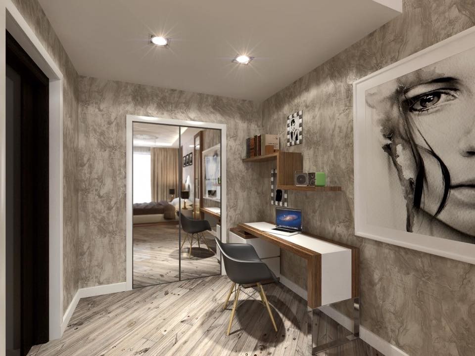 Модерин спальня