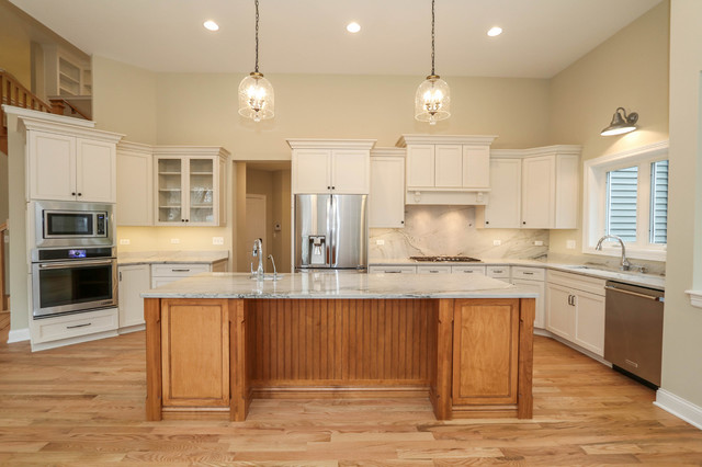 Custom First Floor Master | Downtown Naperville craftsman-kitchen