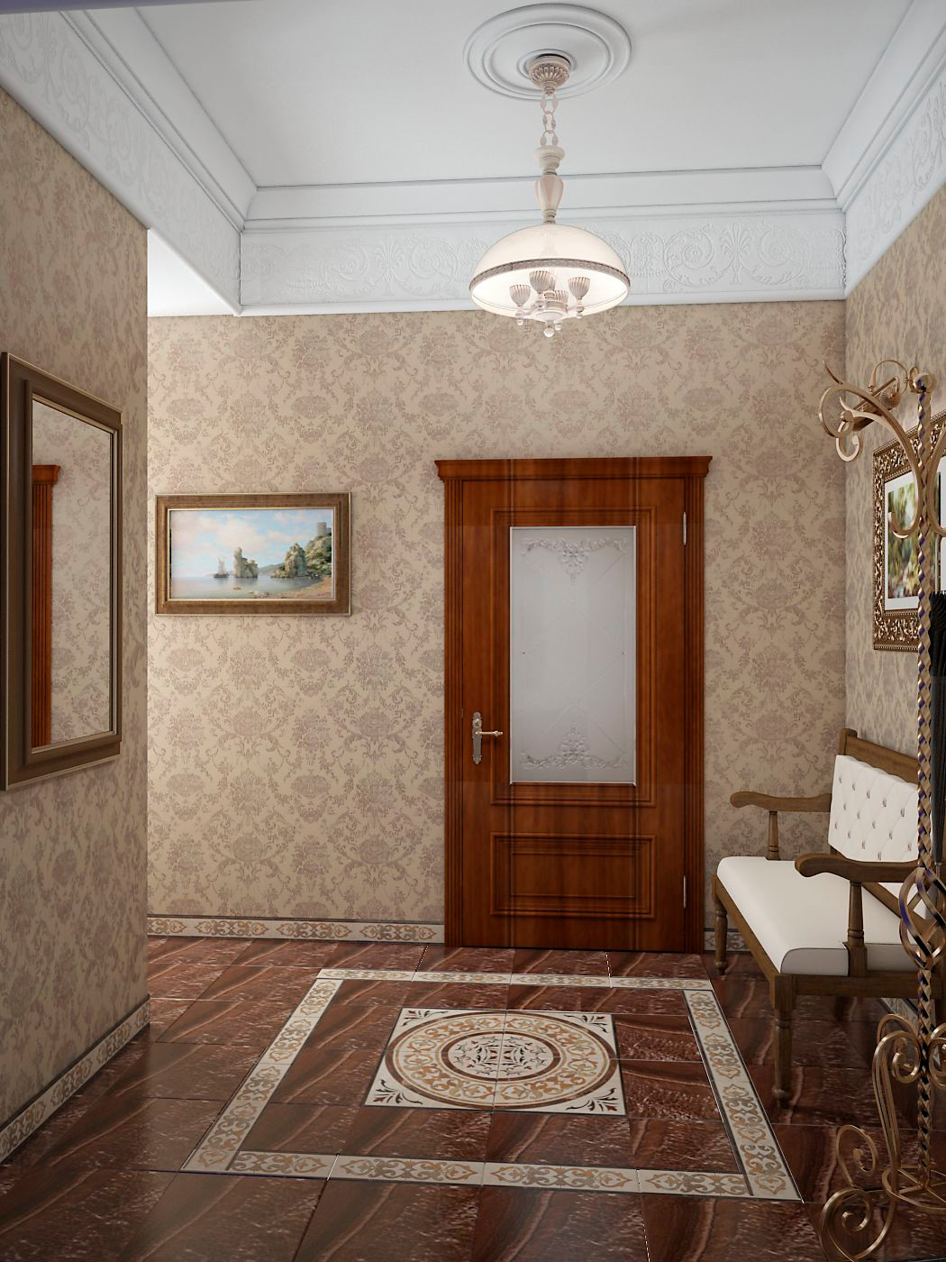 Проект интерьера в стиле Классика