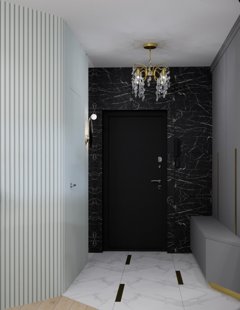 Буржуазная Эклектика в ЖК Крылья. 2к.кв. - 55 метров