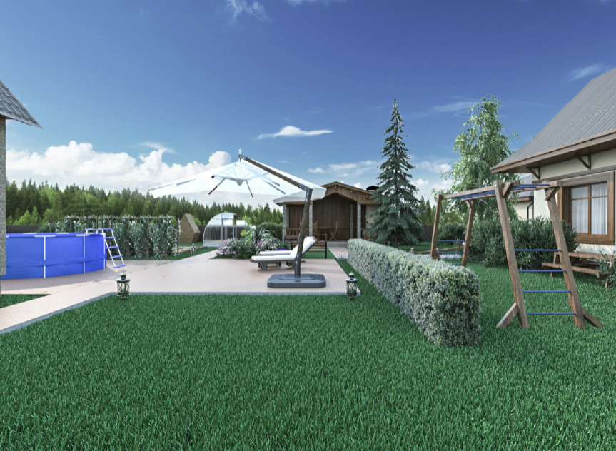 Ландшафтный дизайн в г. Чехов