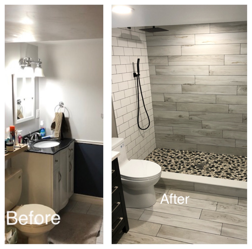 Brampton Basement Washroom