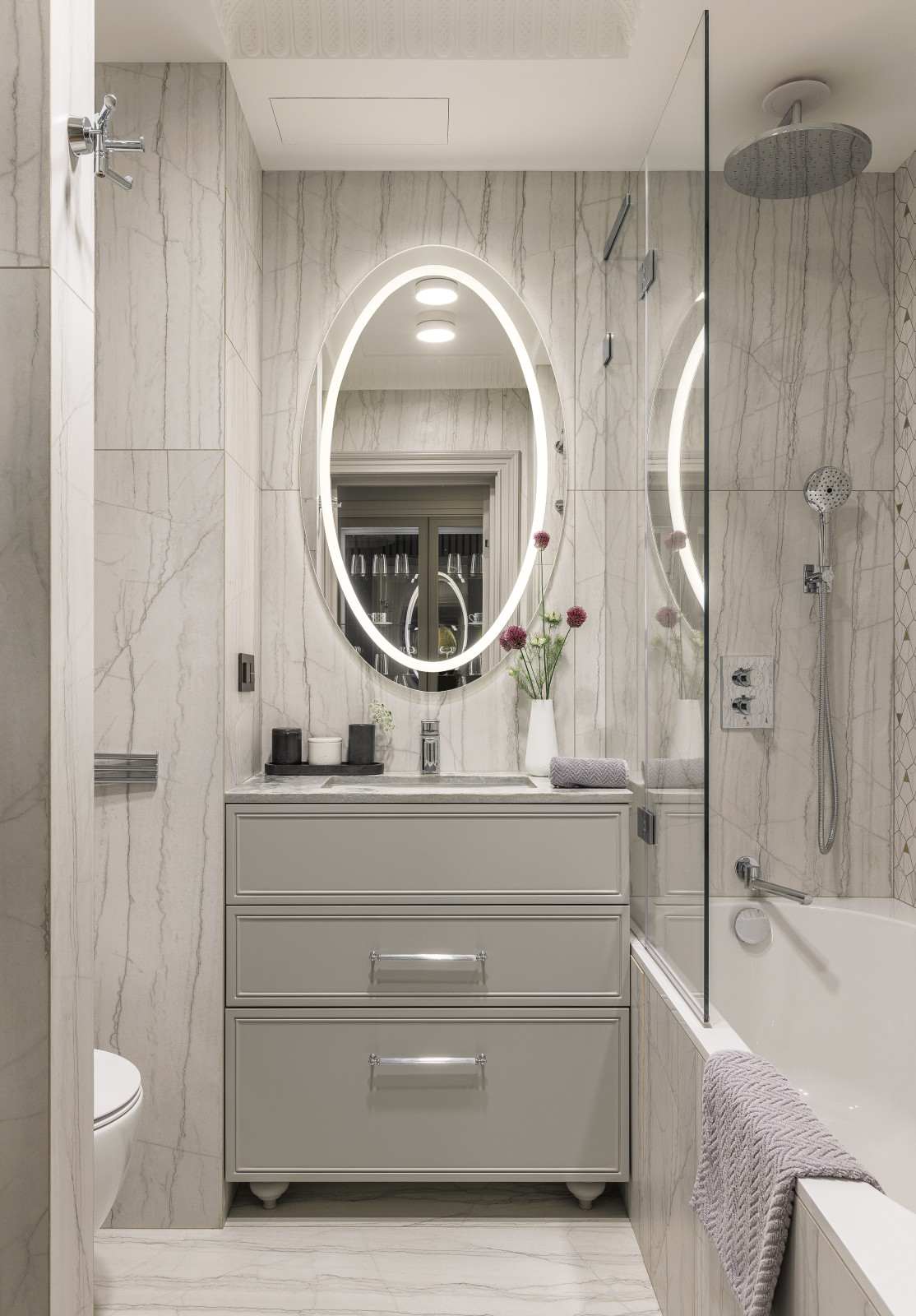 Элегантная квартира 79 м² для семьи с двумя детьми