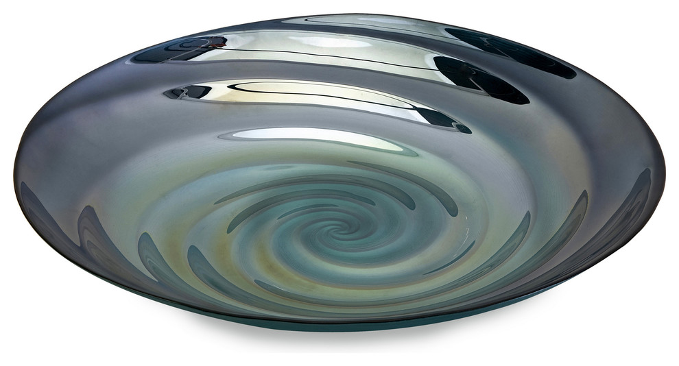 Moody Swirl Glass Tray