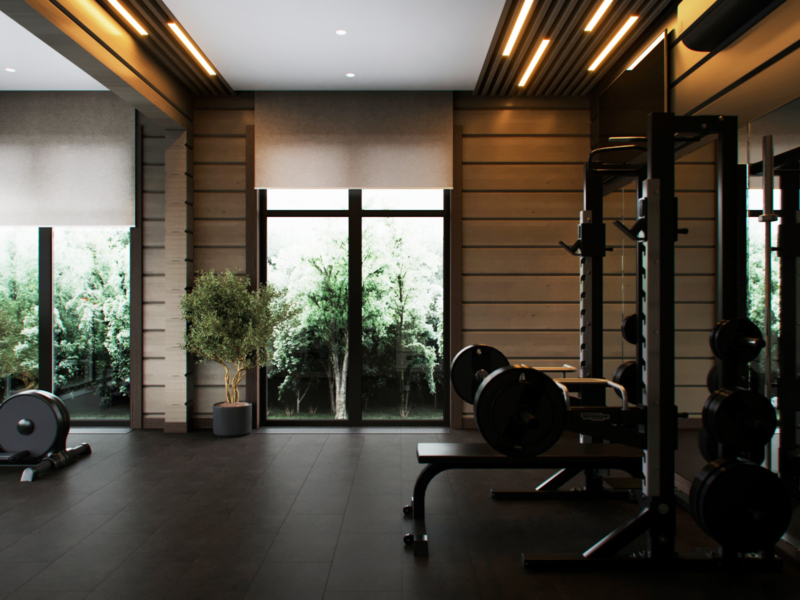 Проект интерьера деревянного дома в п.Завидово