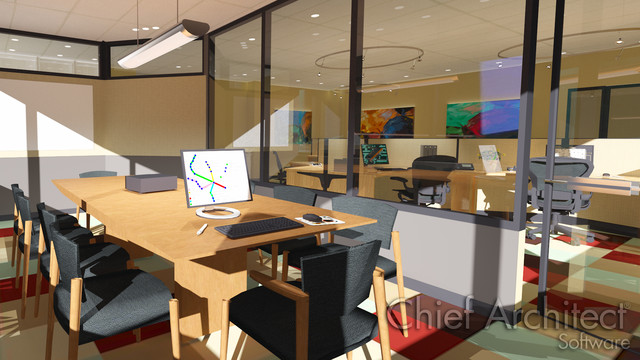 Interiors transitional-rendering
