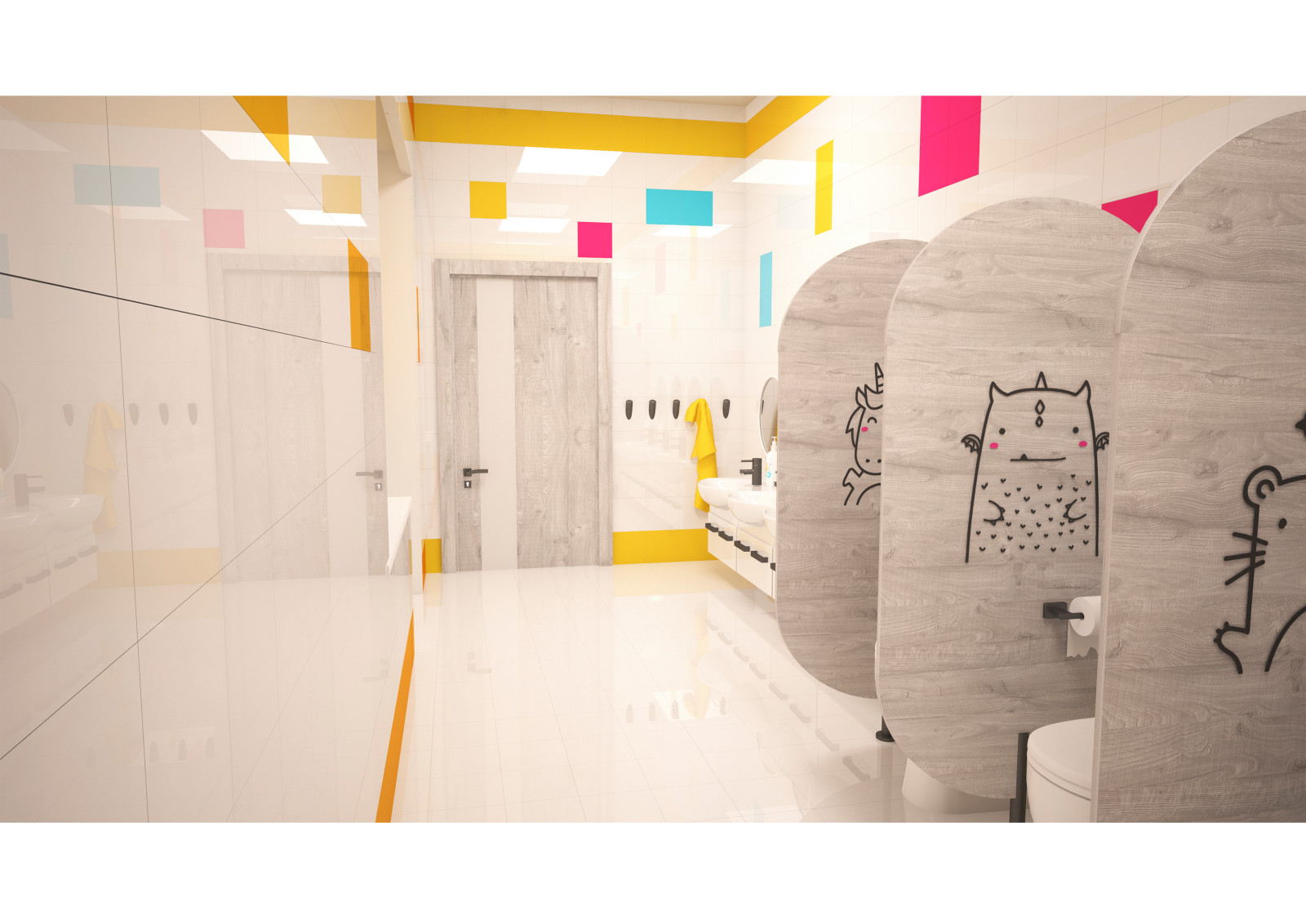 Дизайн интерьера ДС "Золотой ключик"