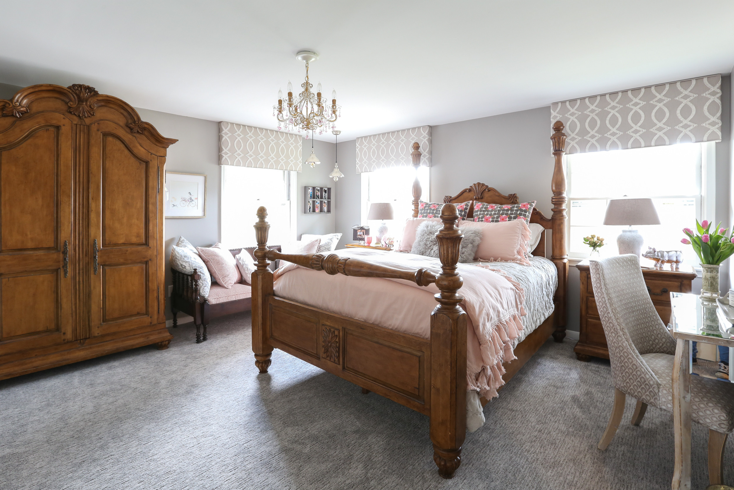 Pretty in Pink Bedroom