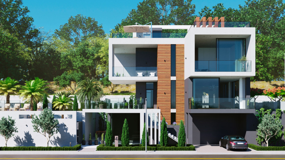 Минималистичные коттеджи