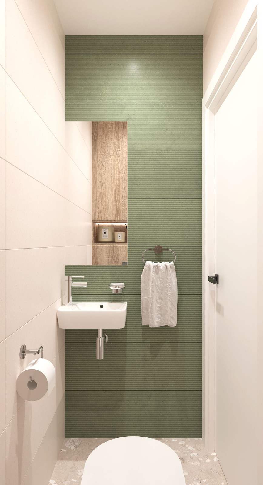 Дизайн-проект квартиры площадью 57,5 кв.м.