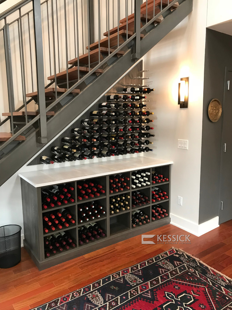 Inspiration for a transitional wine cellar in Other.