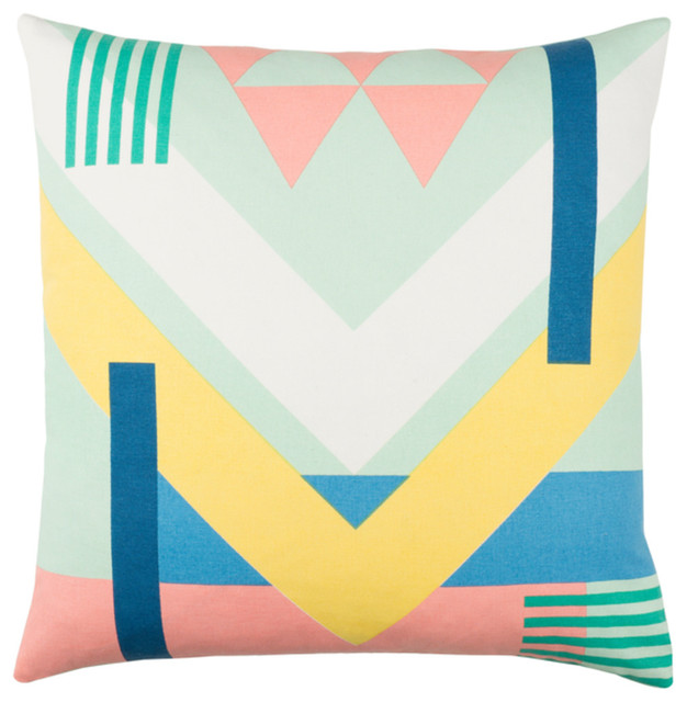 Modern Pillow Cover Only Square 20 X20 Contemporary