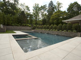 Modern Pool by Karen Arent Landscape Architects
