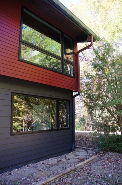 Back elevation trendy-hus-og-facade
