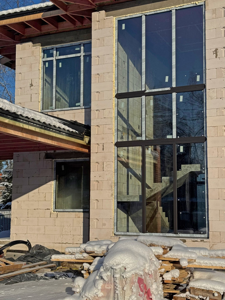 Строительство дома по индивидуальному проекту в Мендсарах