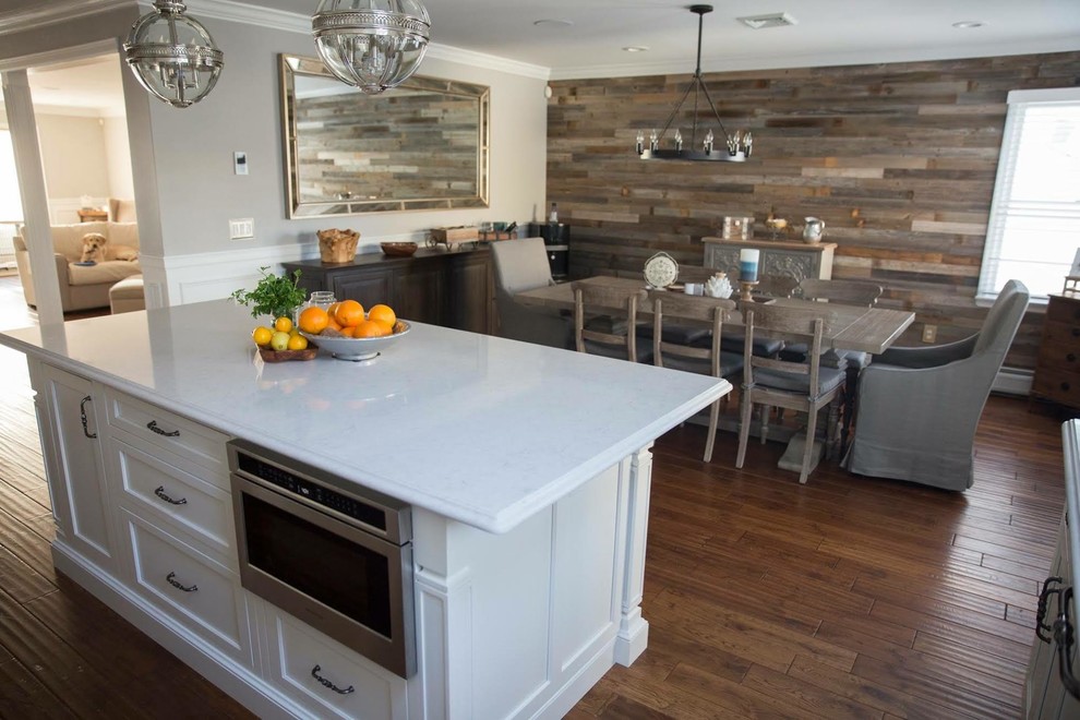 Home design - rustic home design idea with gray walls