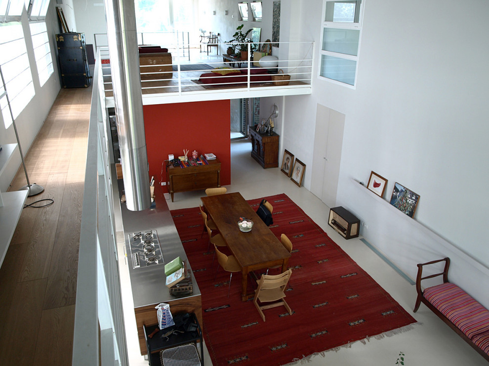 Loft con giardino