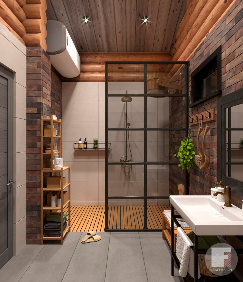 Баня в стиле лофт