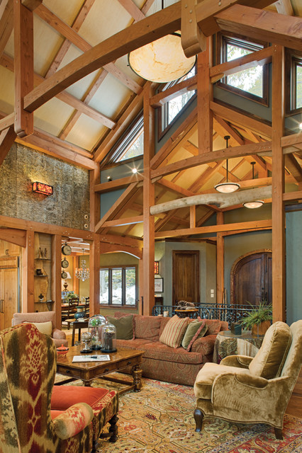 Ramblestone american-traditional-family-room