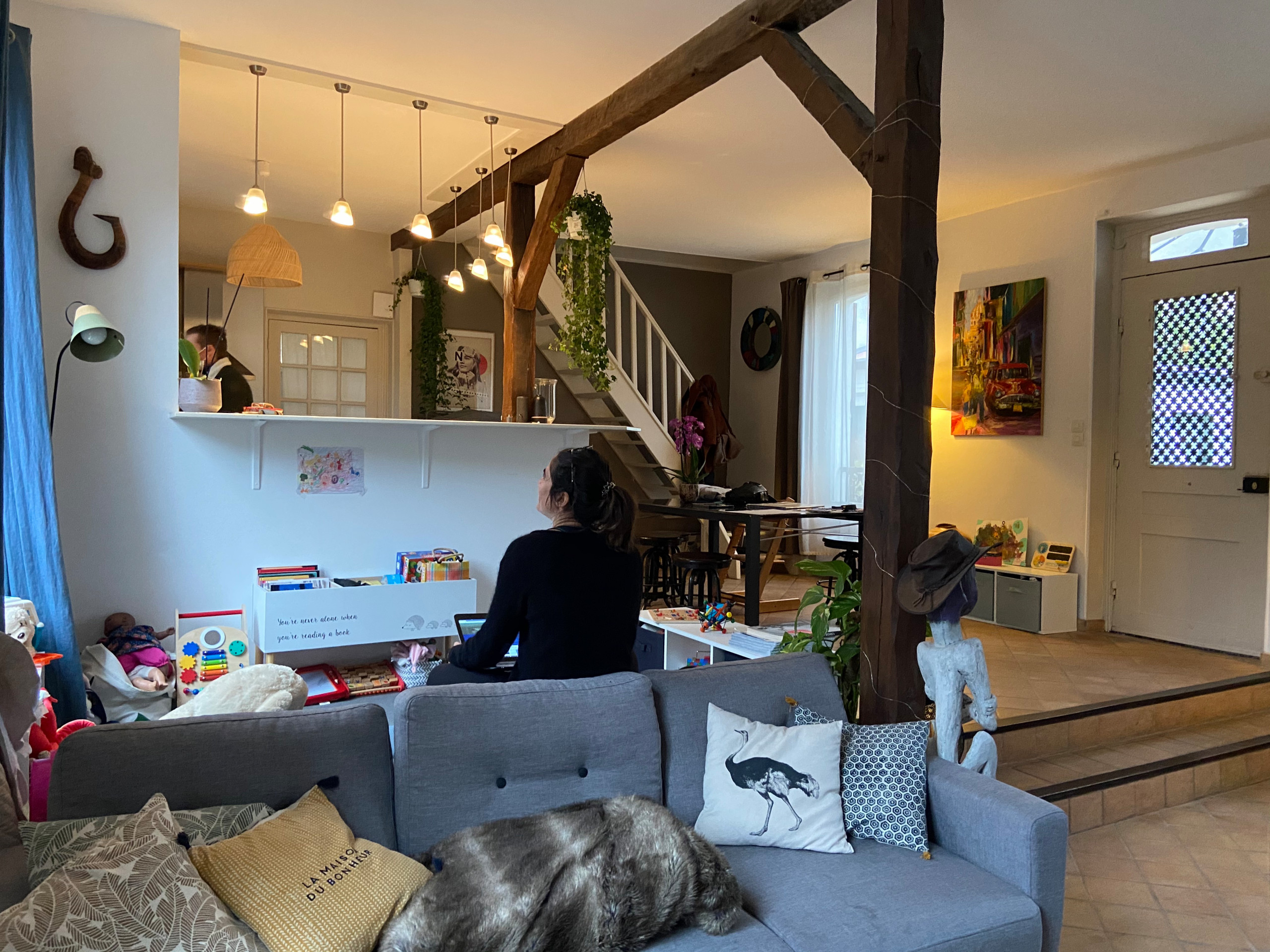 Avant/Après : Le réagencement de leur maison évite une extension