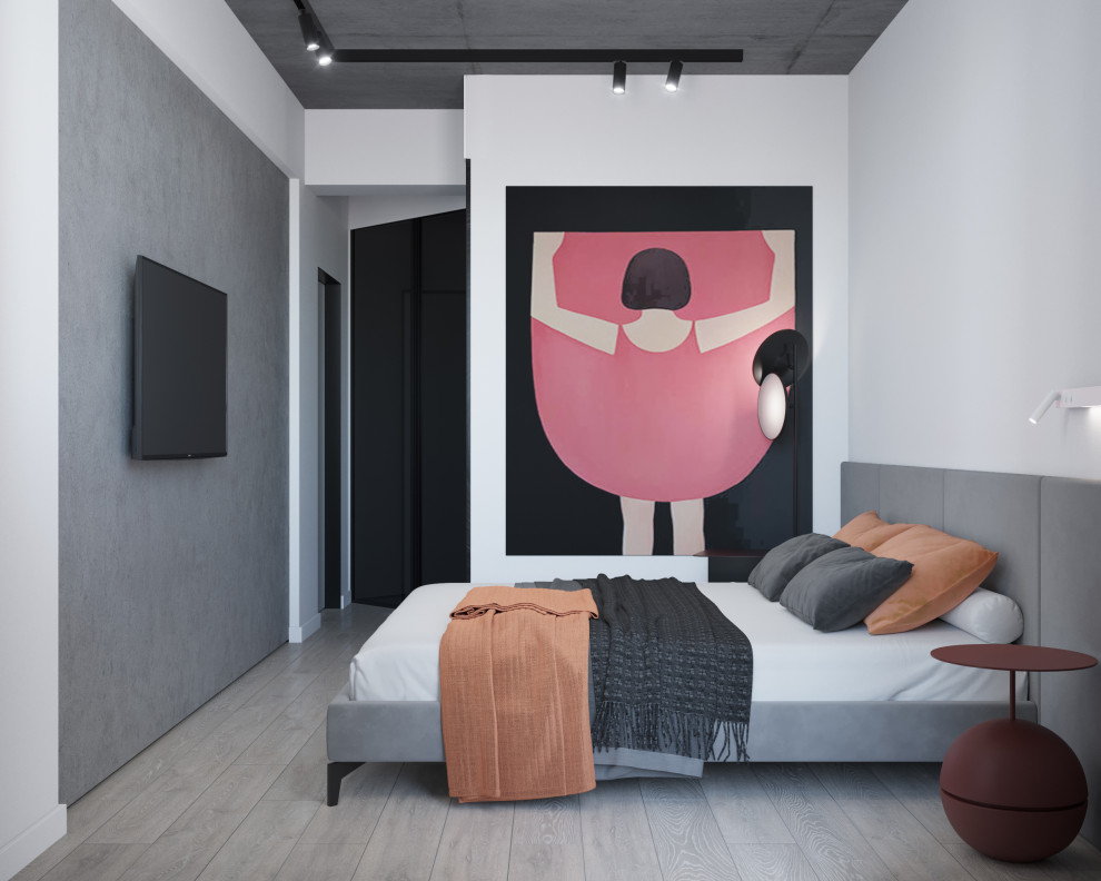 Квартира 77 м2 в современном стиле для творческих личностей