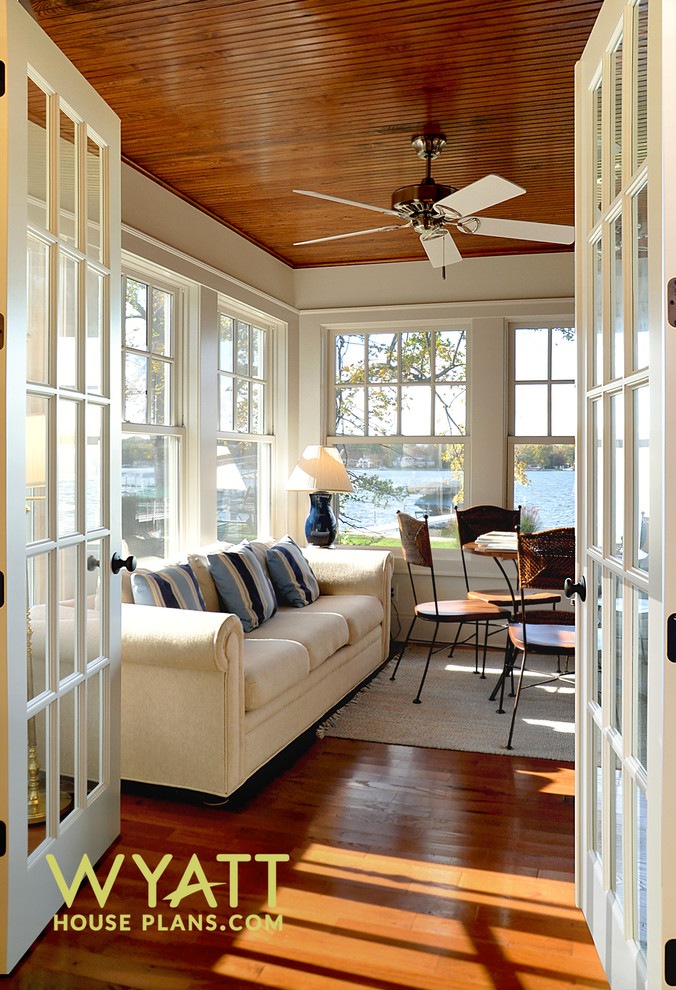 Batavia Sun-Porch, Plans by Wyatt - Traditional - Porch - Indianapolis ...