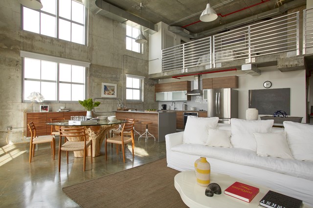 Filling Station, Dining & Kitchen industriel-salon