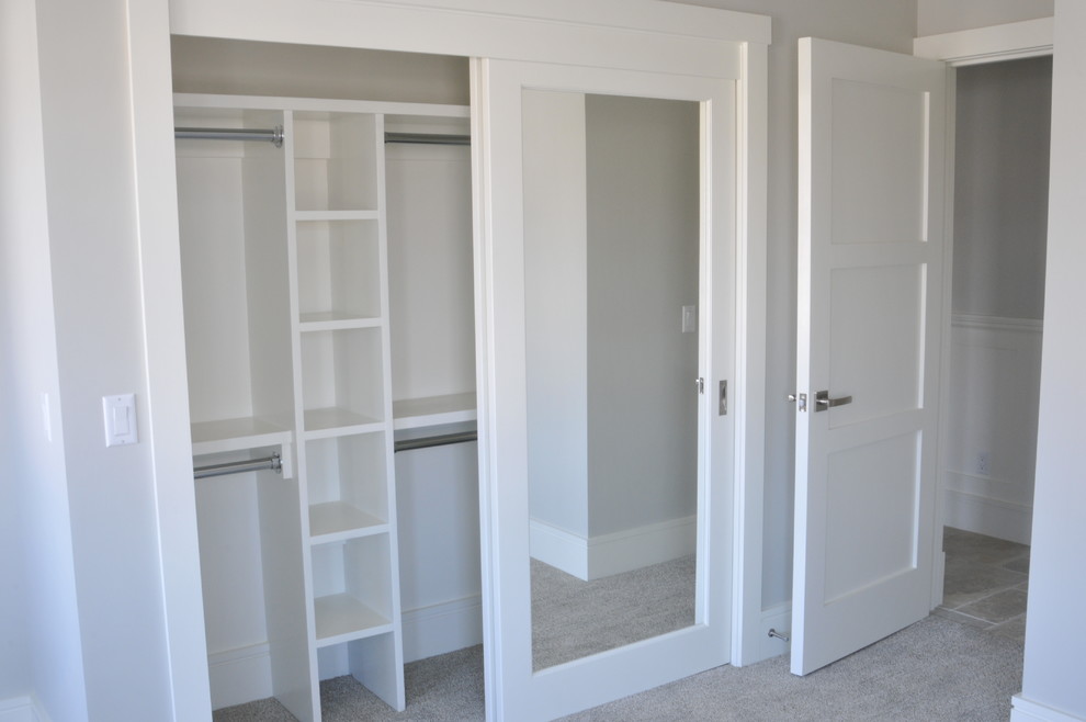 Design ideas for a beach style storage and wardrobe in Orange County.