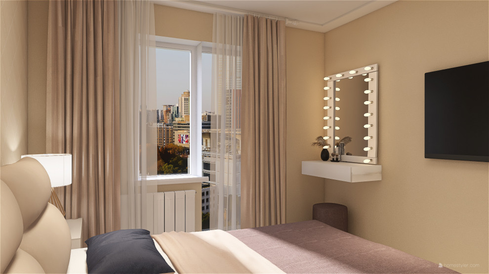 Трехкомнатная квартира в панельном доме