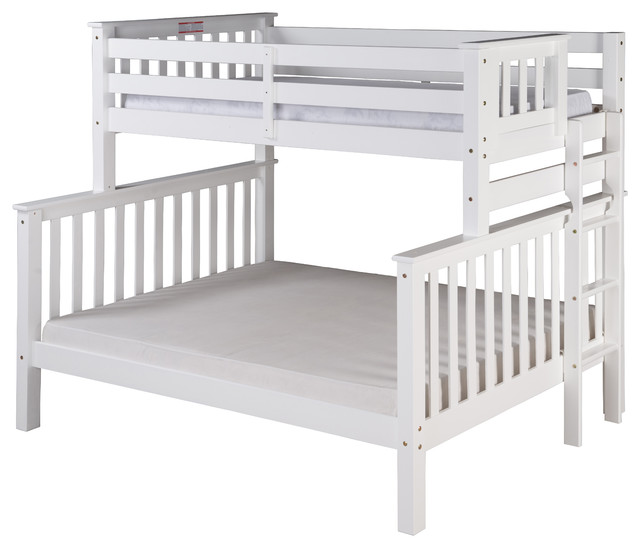 Santa Fe Mission Tall Bunk Bed Twin Over Full End Ladder Santa Fe Mission Tall Bunk Bed Twin Over Full End Ladder Contemporary Beds By Camaflexi