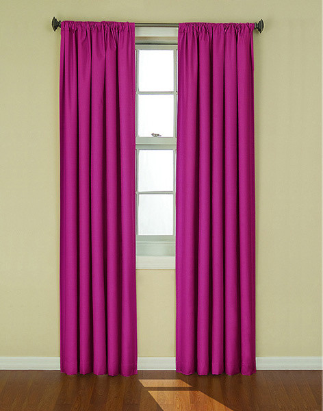 Love This Magenta Color Of Curtains Thermaback Kendall Rod Pocket Curtain Panel More Info