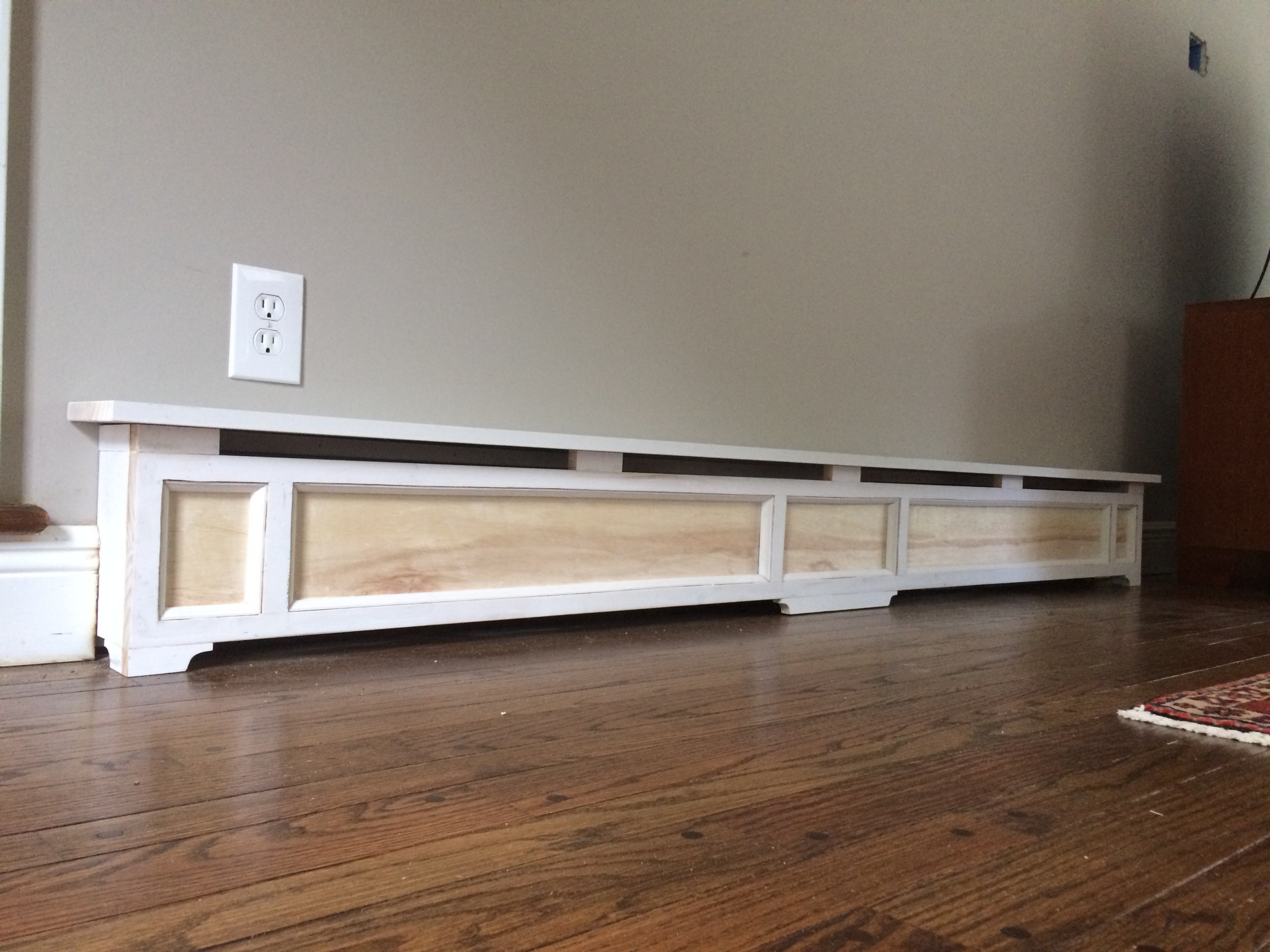 Custom Baseboard Heater Cover 