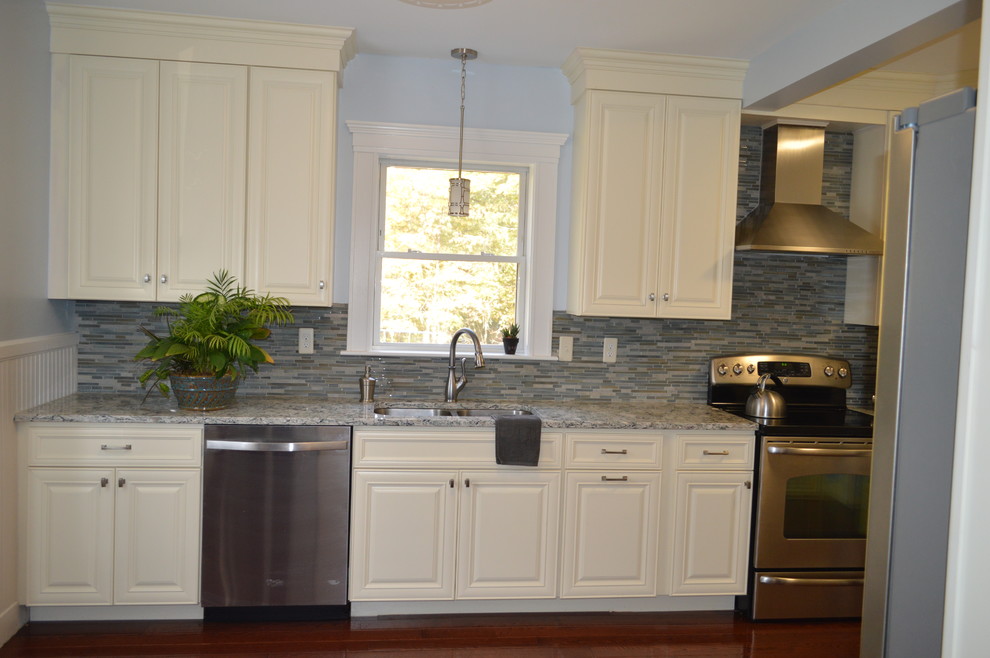 Home design - transitional home design idea in Providence