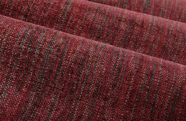 Recall Chenille Upholstery in Red
