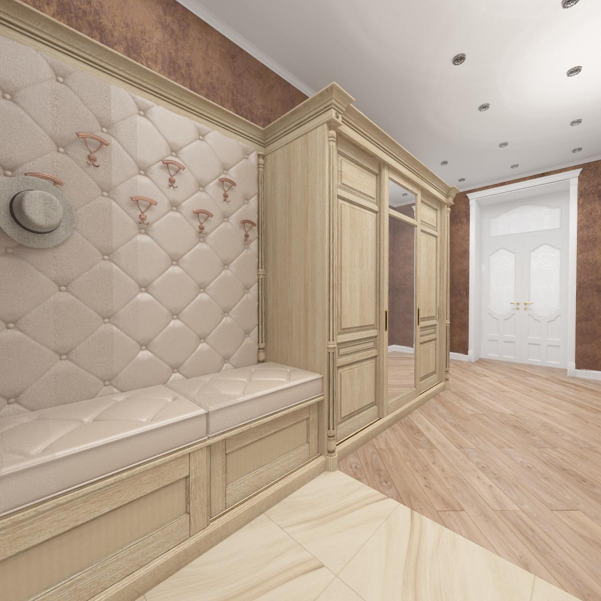 Дизайн-проект квартиры по ул. Серышева