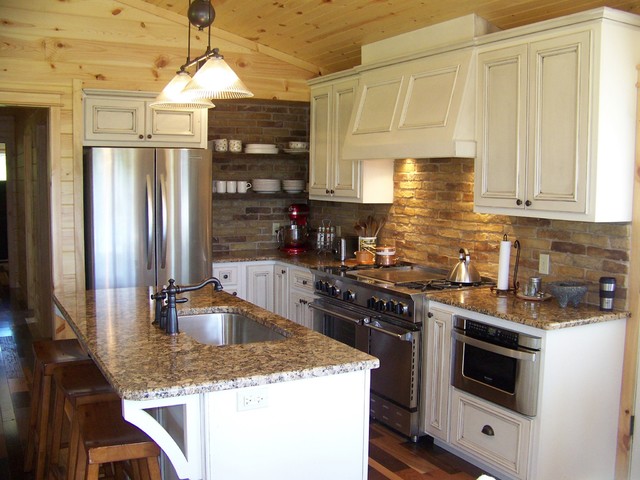 small country kitchen - traditional - kitchen - other