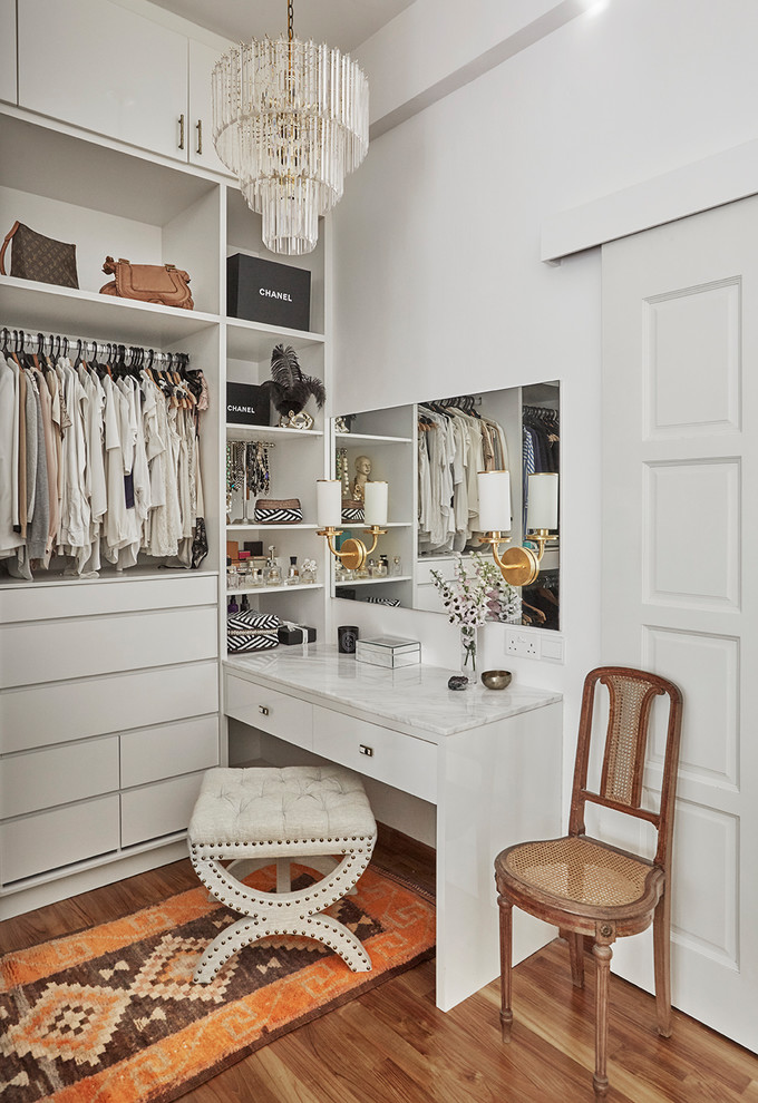 Design ideas for a storage and wardrobe in Singapore.