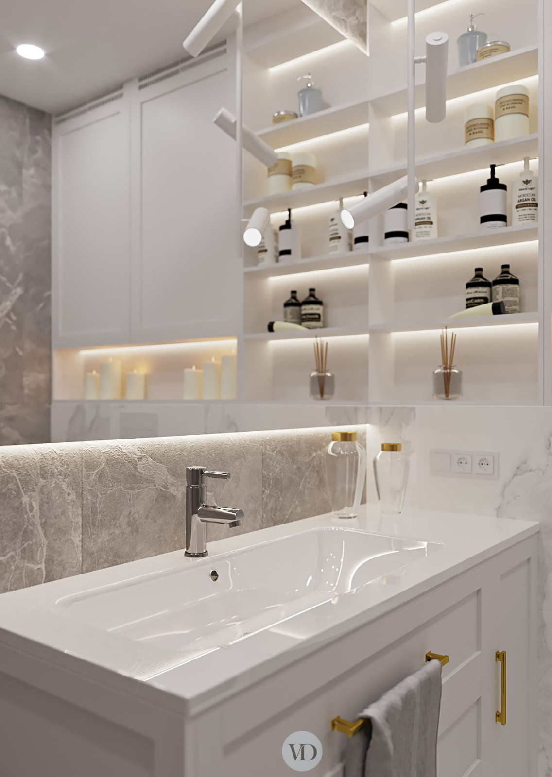 Дизайн-проект квартиры Яблочкино