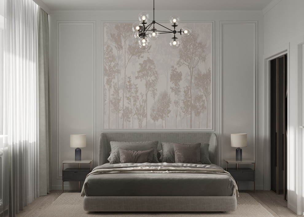 Спальня с гардеробной