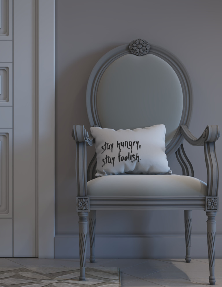 Дизайн интерьера холла и детской комнаты в г. Калининград