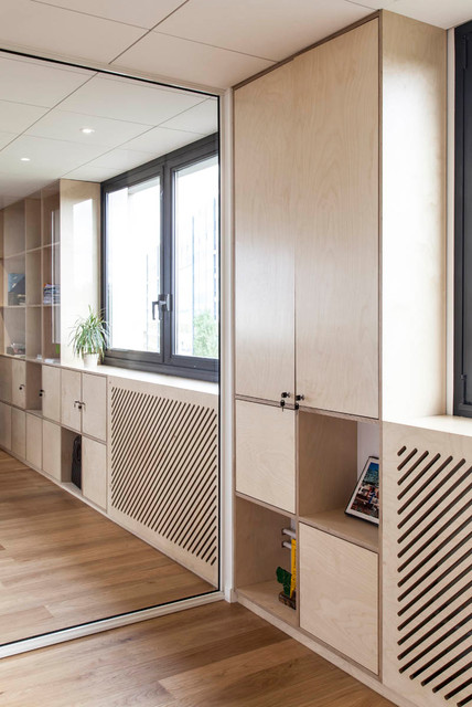 Am&eacute;nagement d'un plateau de 100m2 en bureau contemporary-home-office-and-library