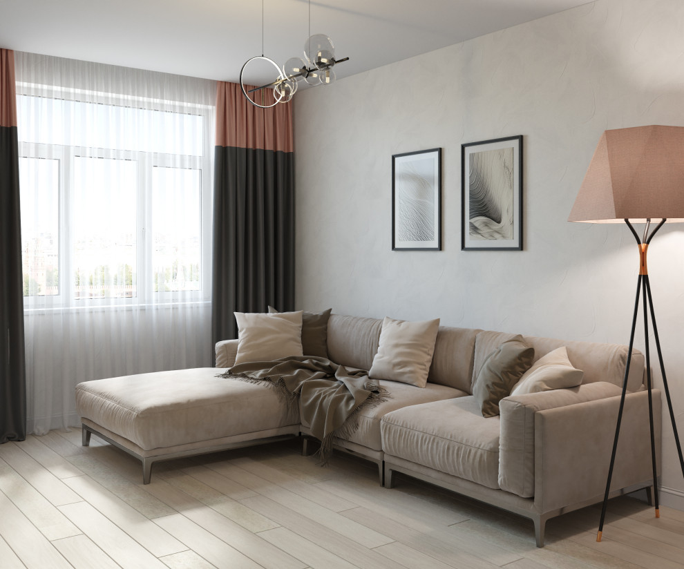 Гостиная в ЖК Гранд комфорт