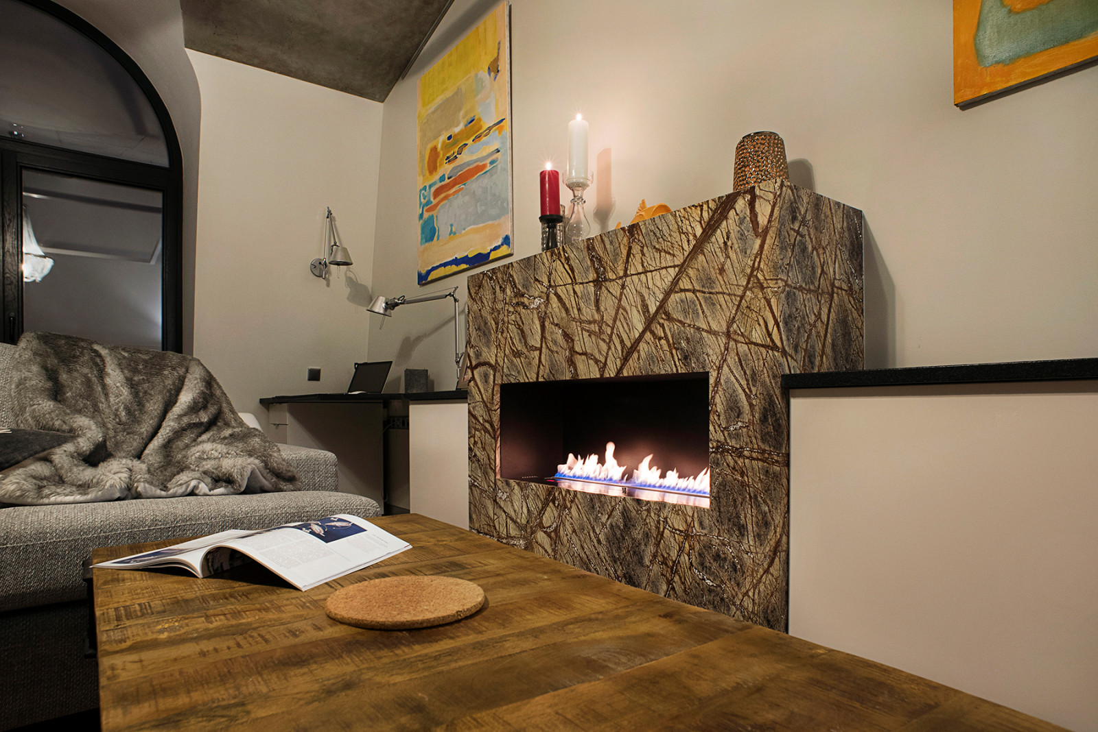 Лофт в мансарде