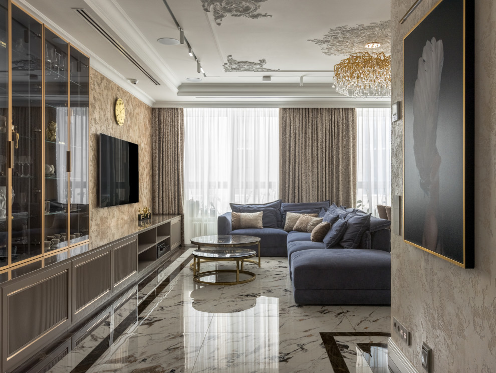 Статусный интерьер в ЖК Сити парк (фото)