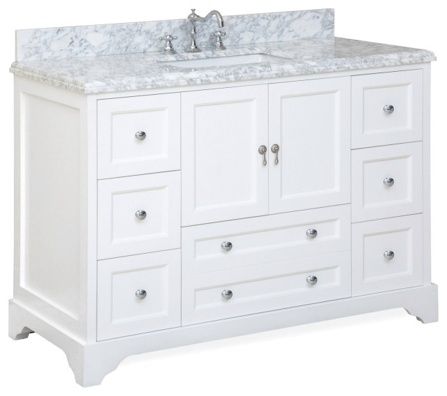 Madison 48 Bathroom Vanity Transitional Bathroom Vanities And Sink Consoles By Kitchen Bath Collection Houzz