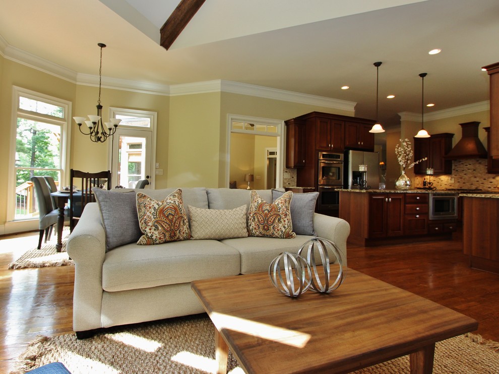 Elegant kitchen photo in Atlanta