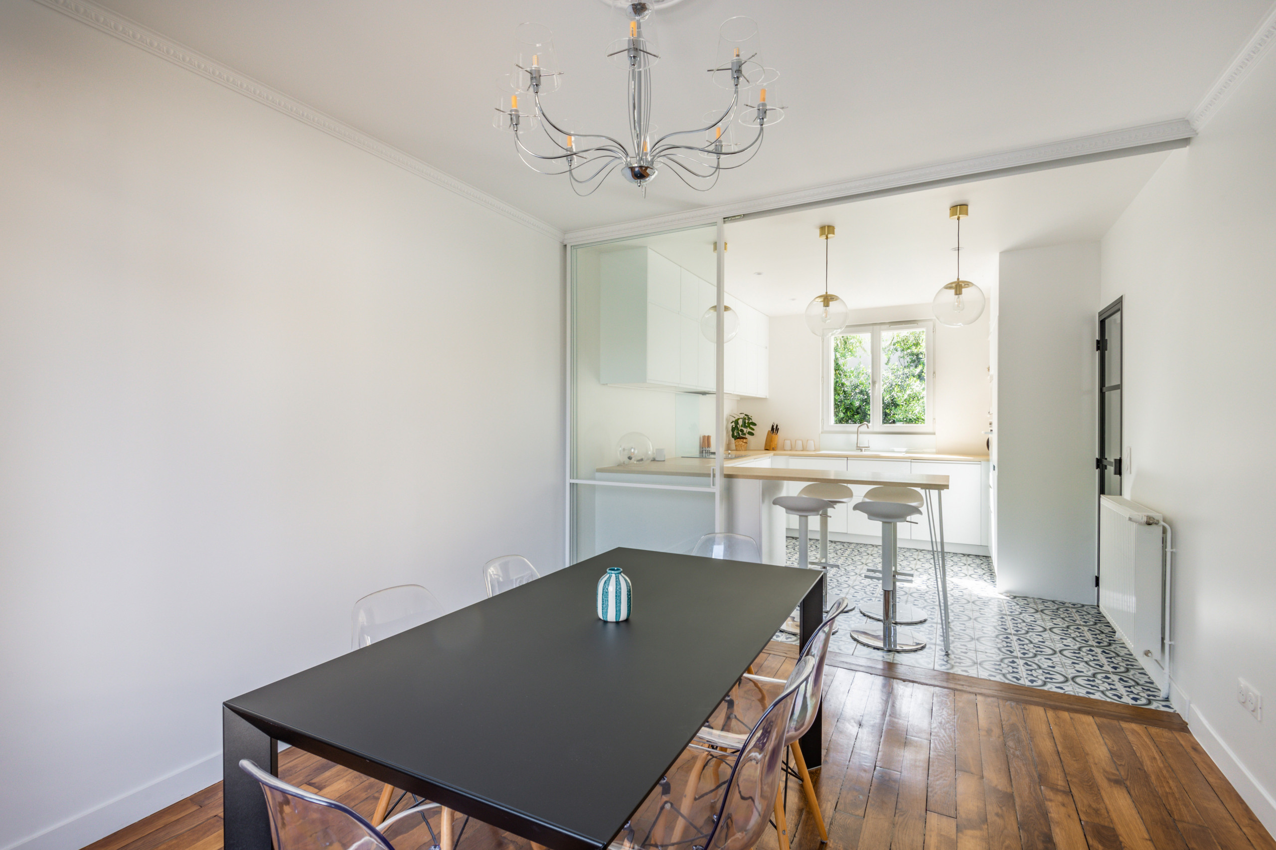 Une maison de ville entièrement rénovée