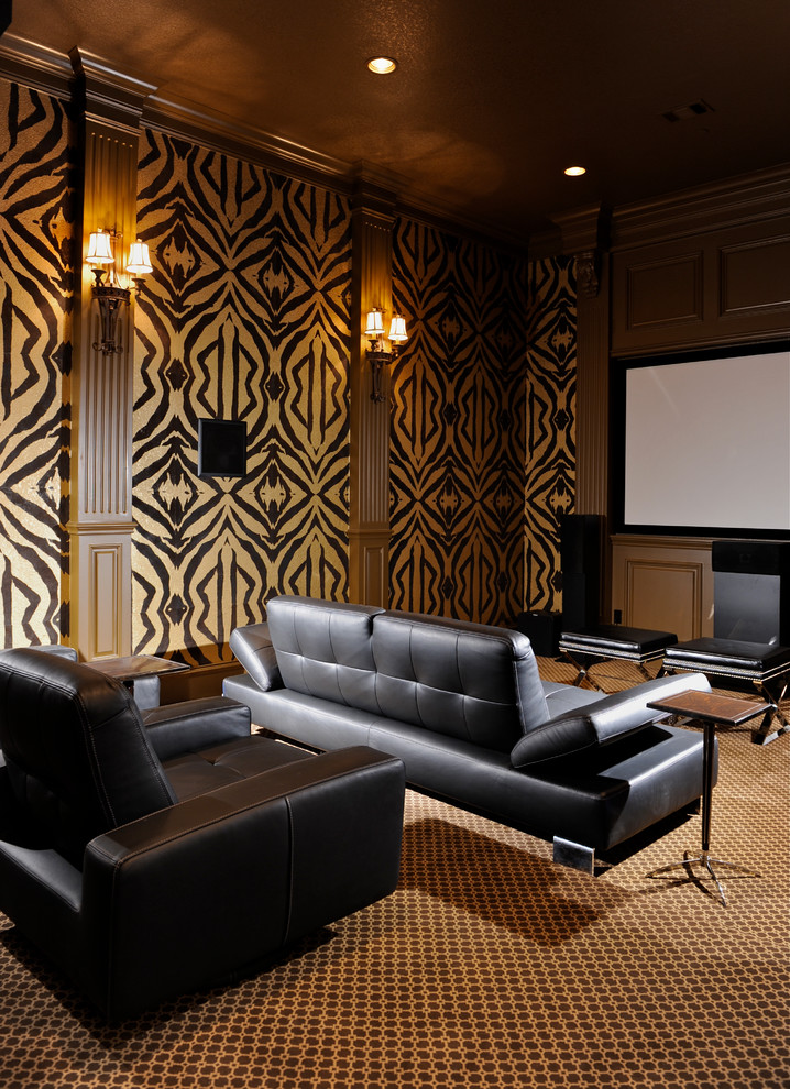 Westlake - Transitional - Home Theater - Dallas - by Ronda Marstiller ...