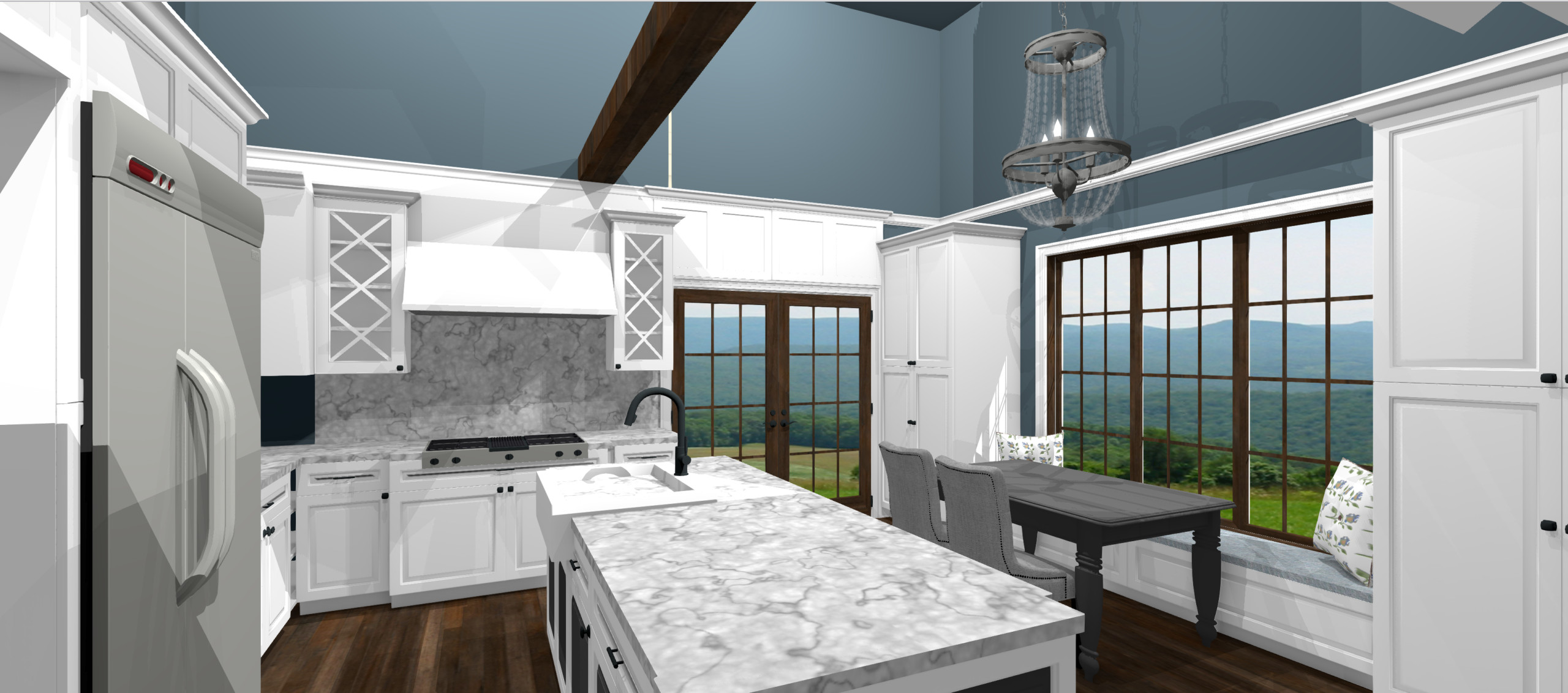 Conceptual Kitchen Design Ken Caryl Residence