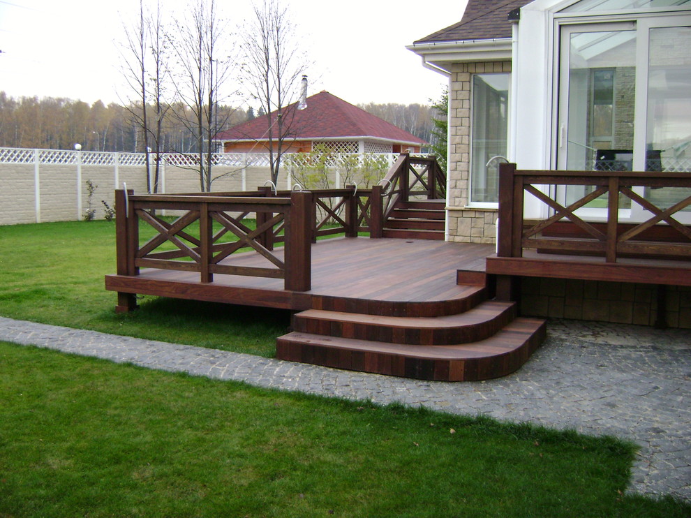 Терраса лиственница - ипе